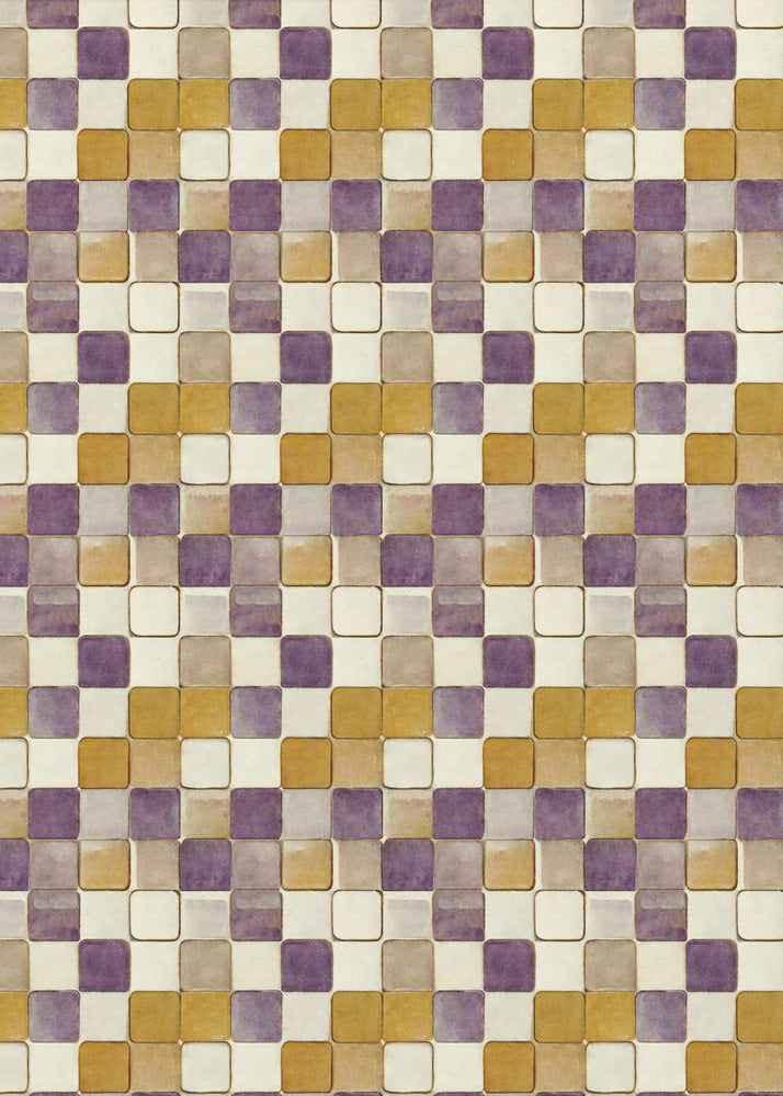 Geblokte Harmonie | Canvas
