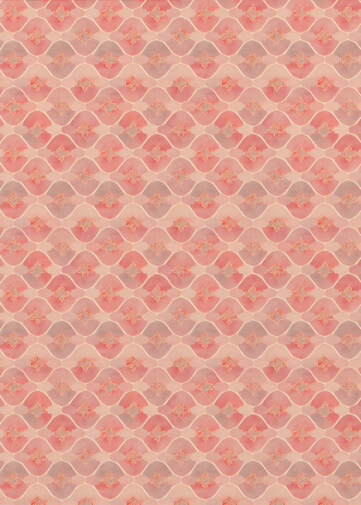 Perzikachtige golven | Poster