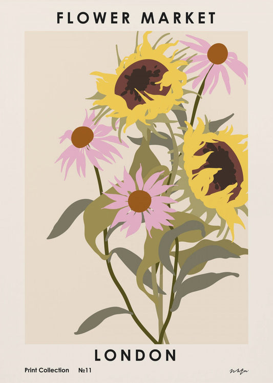 Flower Market. London | Poster