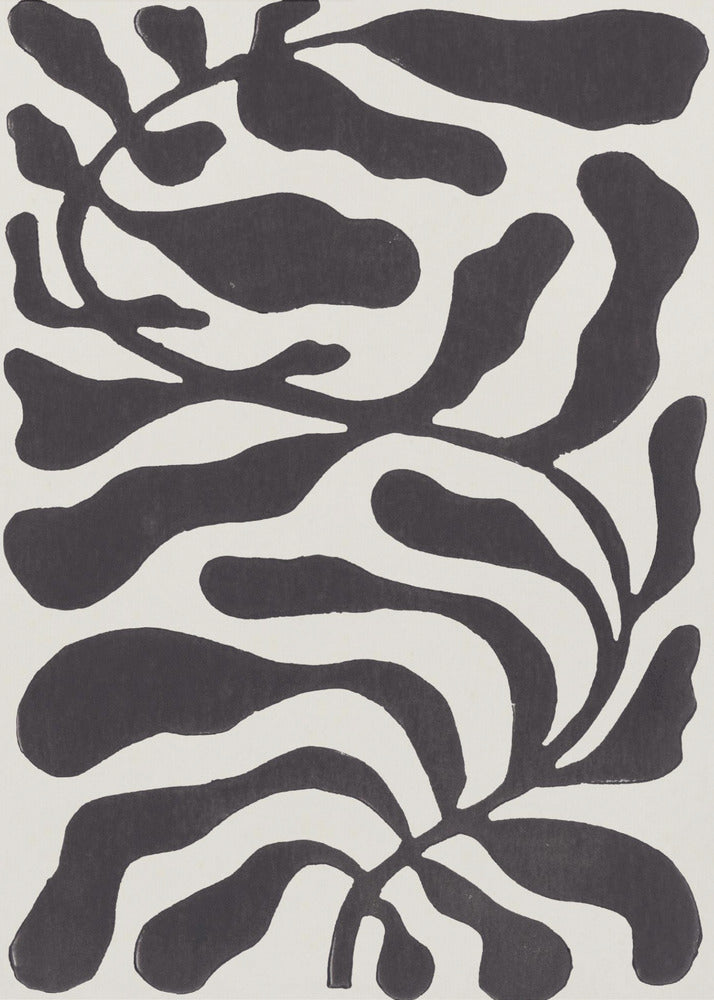 Honderdbladige plant #21 / Linodruk | Poster