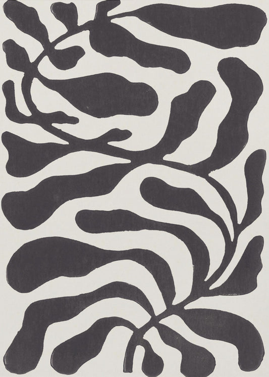 Honderdbladige plant #21 / Linodruk | Poster