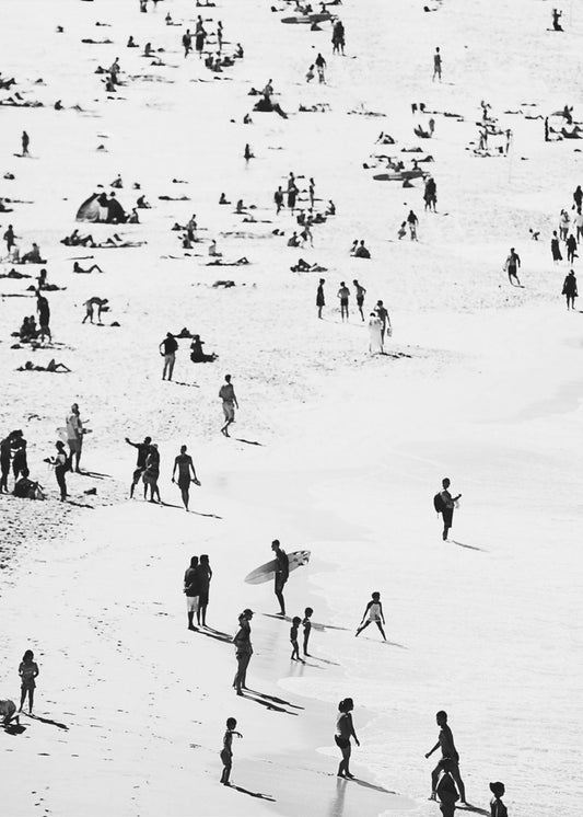 Strandsilhouetten | Canvas