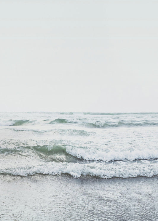 Blauwe Oceaan | Canvas