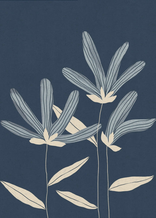 Drie Bloemen | Poster