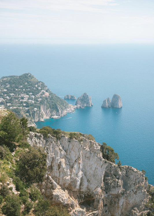 Kust van Capri, Italië | Poster