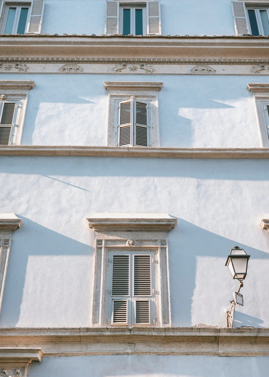 Blauwe tinten van Rome - Reisfotografie Italië || | Poster