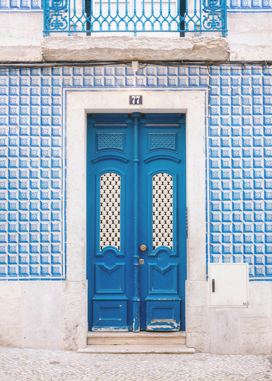 Blauw Lissabon | Poster