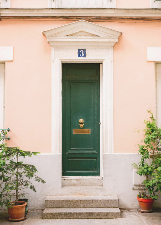 Rue de Cremieux nummer 3 - Parijs | Canvas