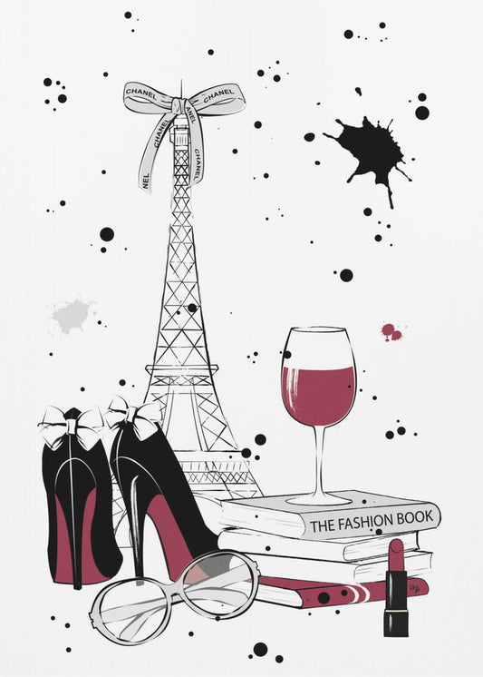 Chic Parisian Night | Canvas