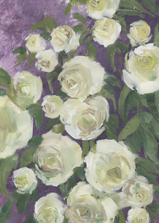 Noray schilderachtige rozen | Canvas