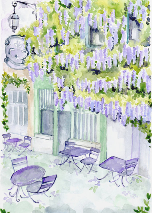 Naïef Parijs café | Canvas