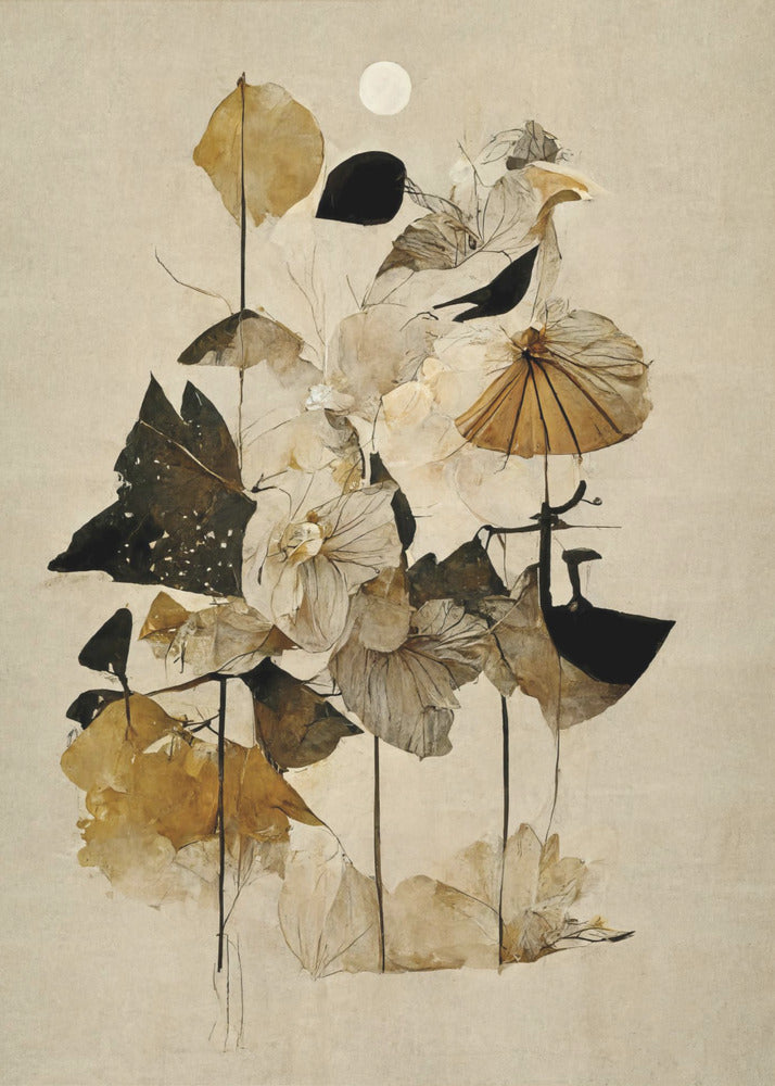 De grilligheid van de natuur | Canvas