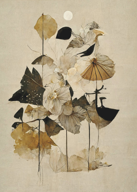De grilligheid van de natuur | Canvas