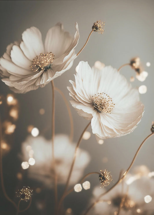 Bloemblaadjesgloed | Canvas
