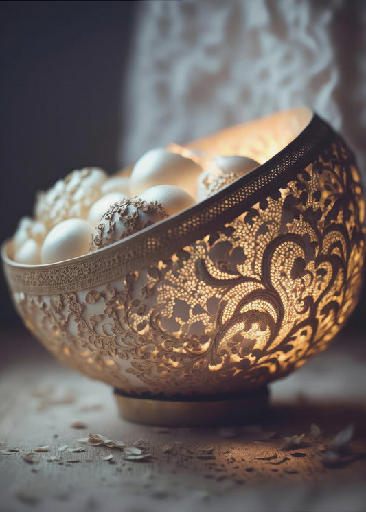 Luminous Lace Bowl | Canvas