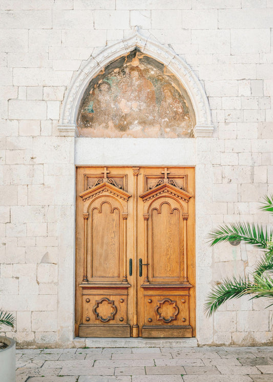 Kroatische deur | Canvas