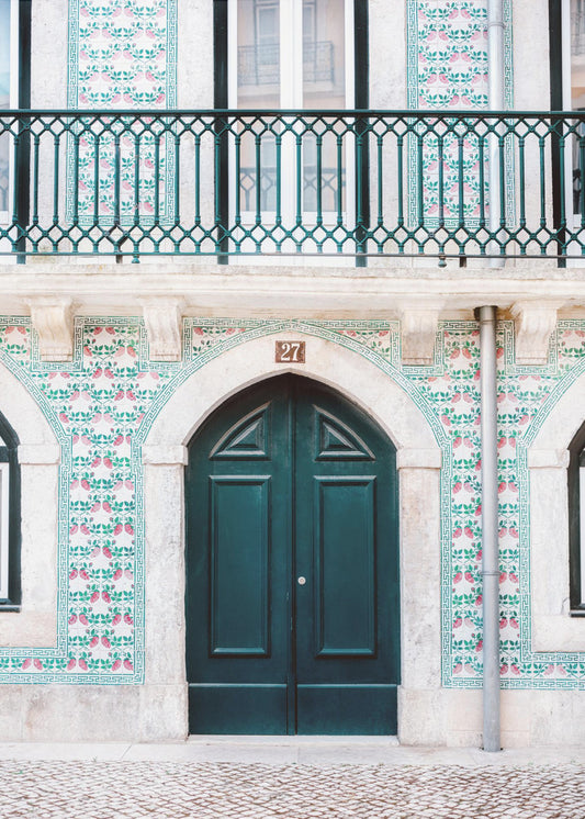Lissabon Deur | Canvas