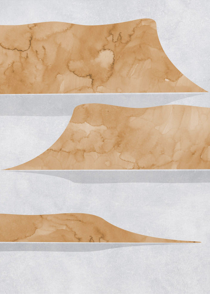 Abstract uitzicht op Lake Powell | Canvas