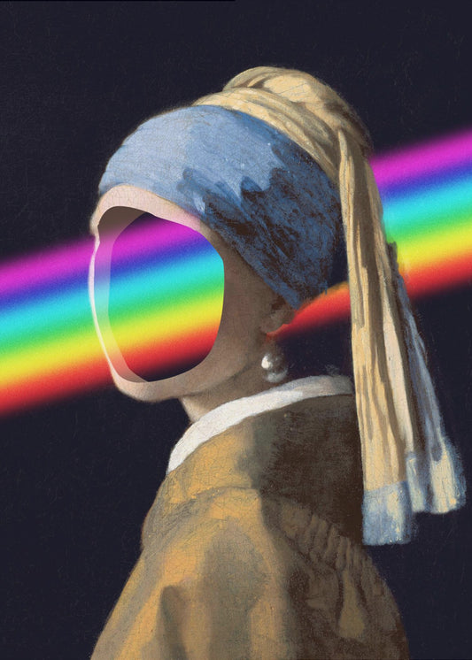 Regenboogportret | Canvas