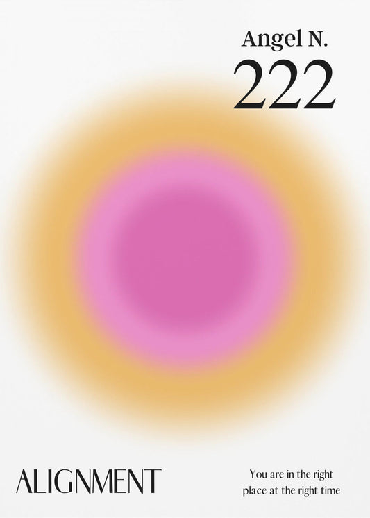 Angel Number 222 | Poster