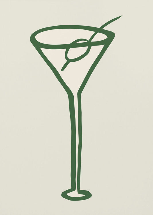 Cocktailgroen | Poster