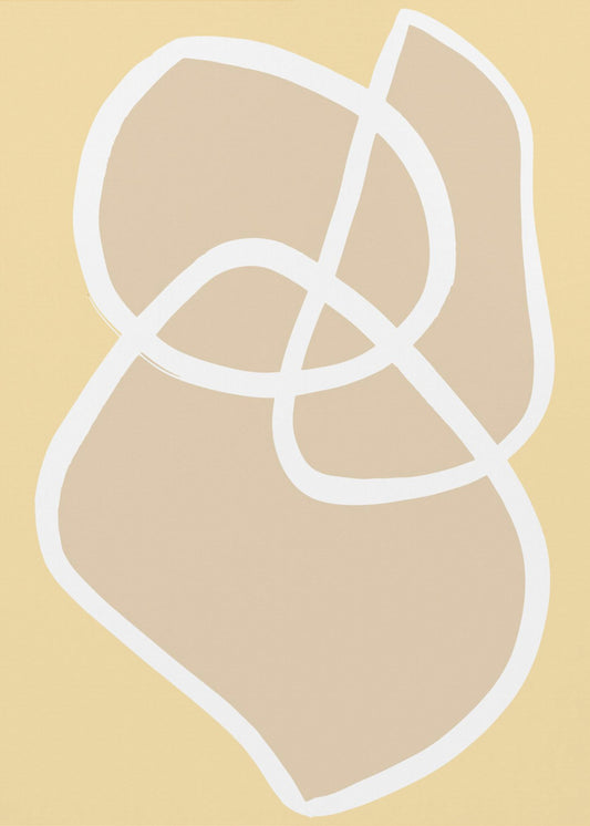 Vorm 13 Geel | Canvas