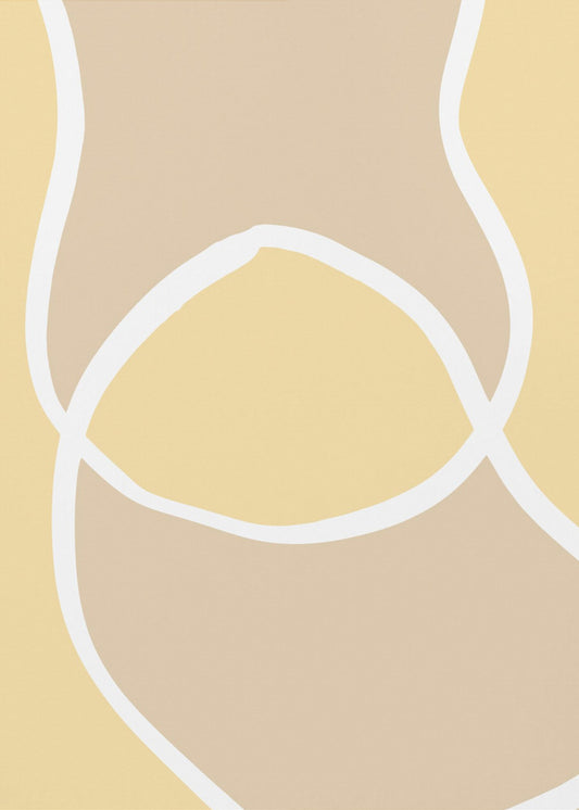 Vorm 12 Geel | Canvas