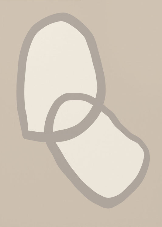 Vorm 10 Beige | Canvas