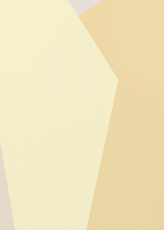 Abstract Geel | Canvas