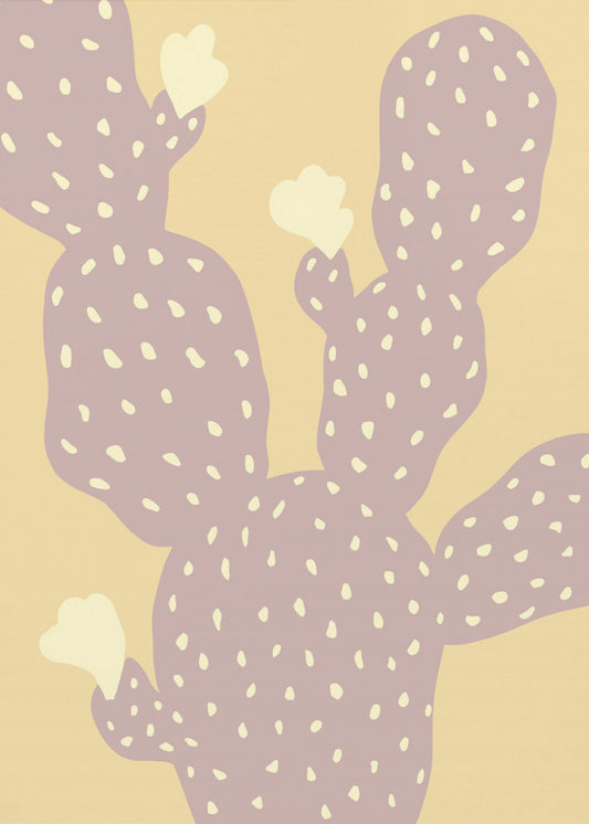 Cactus Geel | Canvas