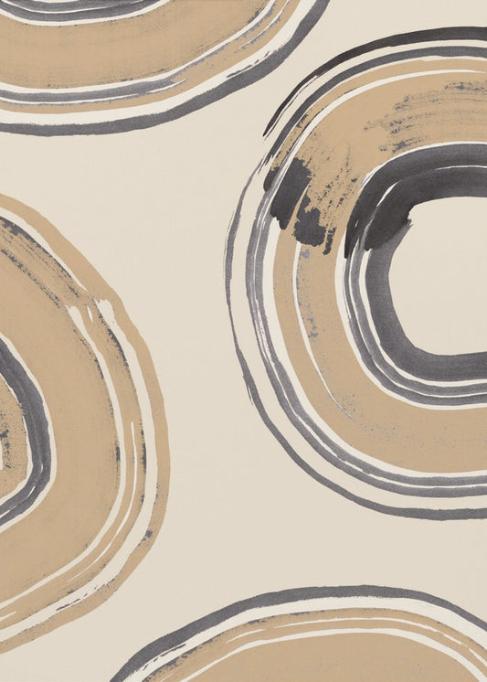 Abstracte cirkels | Canvas