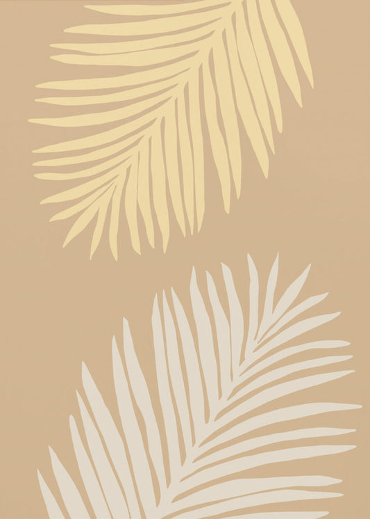 Bladeren Geel | Canvas