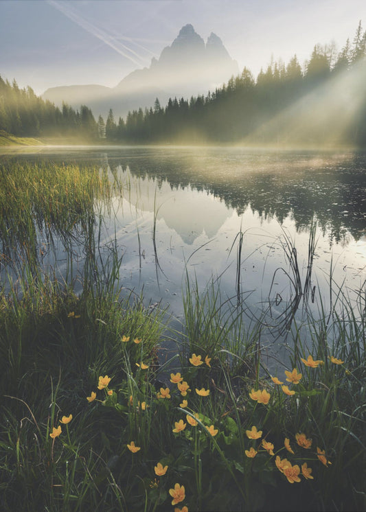 Bergparadijs | Canvas