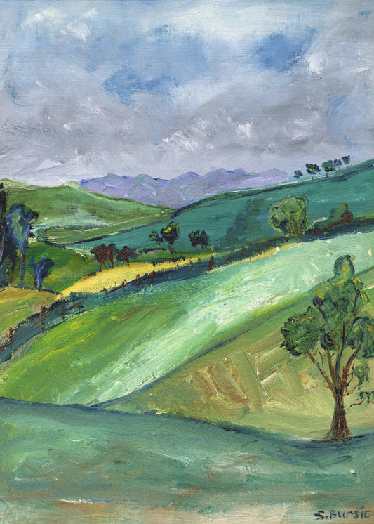 Het platteland | Canvas