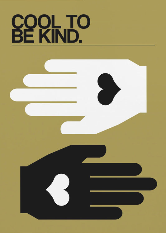 Cool om aardig te zijn Olive | Poster
