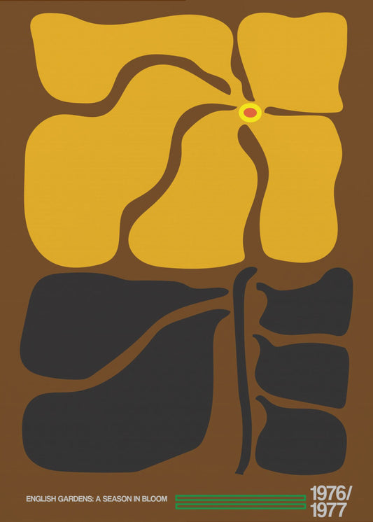 Engelse Tuinen Bruin | Canvas
