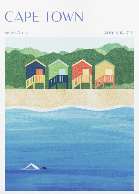 Kaapstad, Zuid-Afrika | Poster