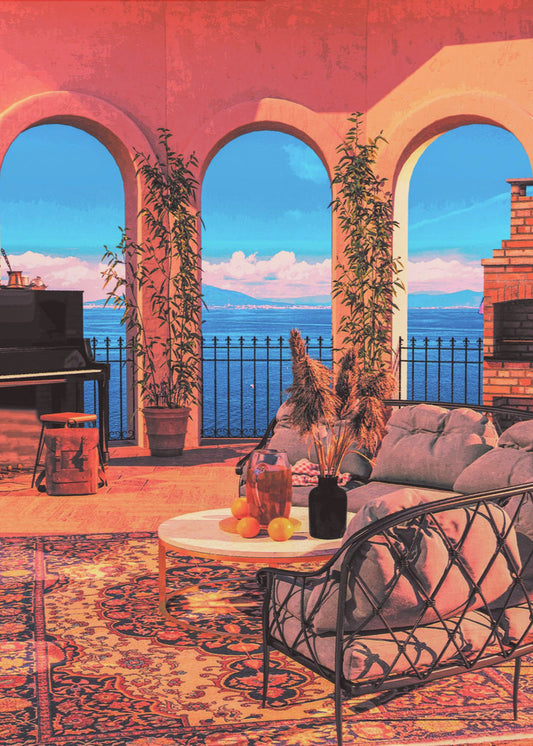 Pianoterras | Poster