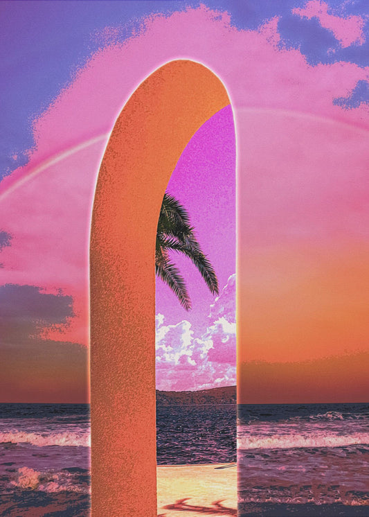 Portaal Vaporwave | Poster