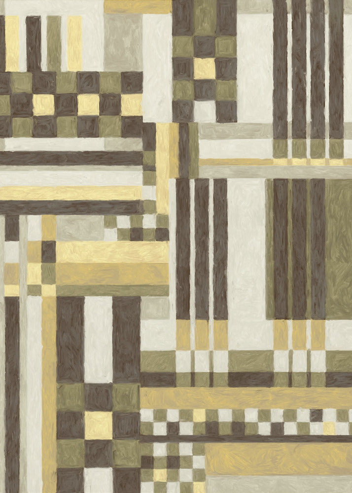 Abstracte compositie 24 | Canvas