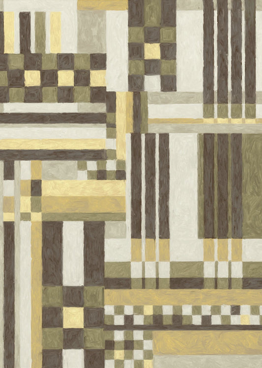 Abstracte compositie 24 | Canvas