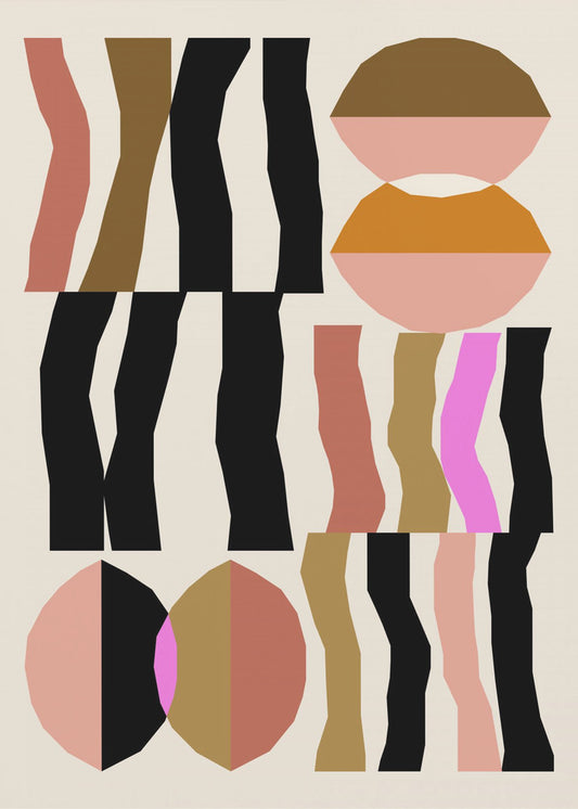 Abstracte compositie 26 | Canvas