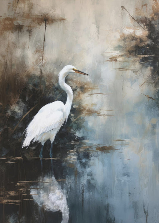 Serene reflectie | Canvas