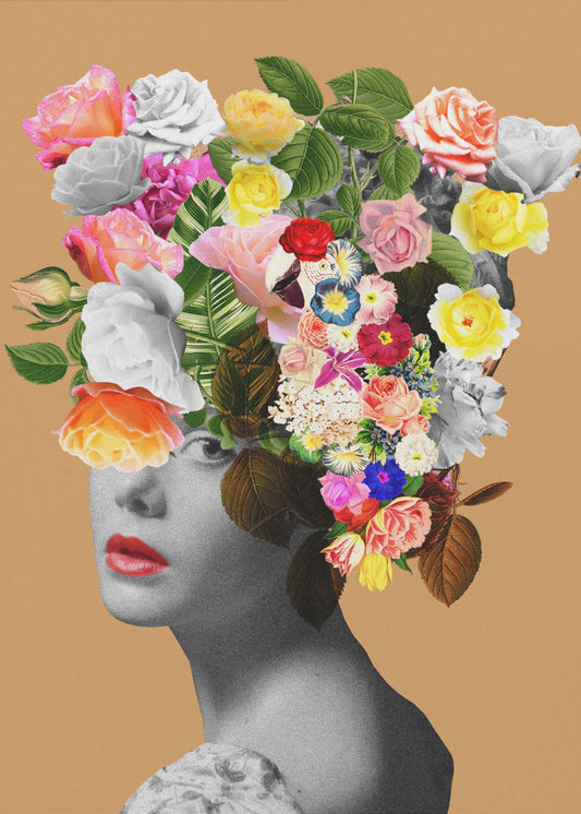 Floral portrait | Poster