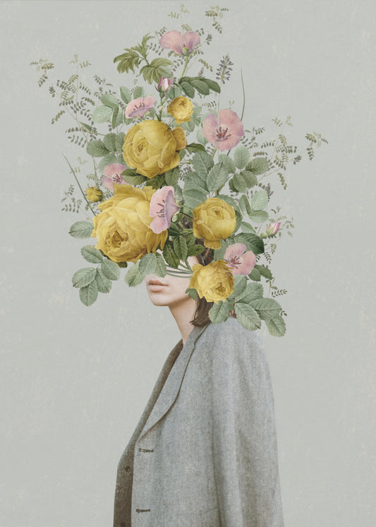Yellow bouquet | Poster
