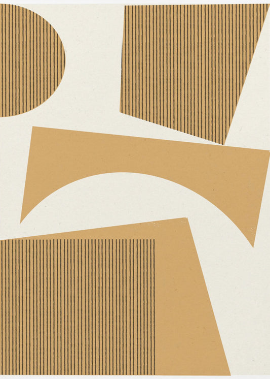 Gebogen Harmonie | Canvas