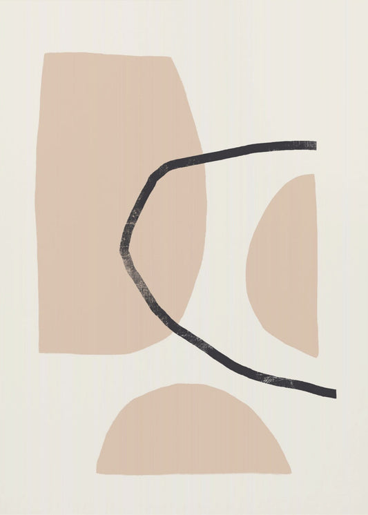 Stylish Geometric Composition | Canvas
