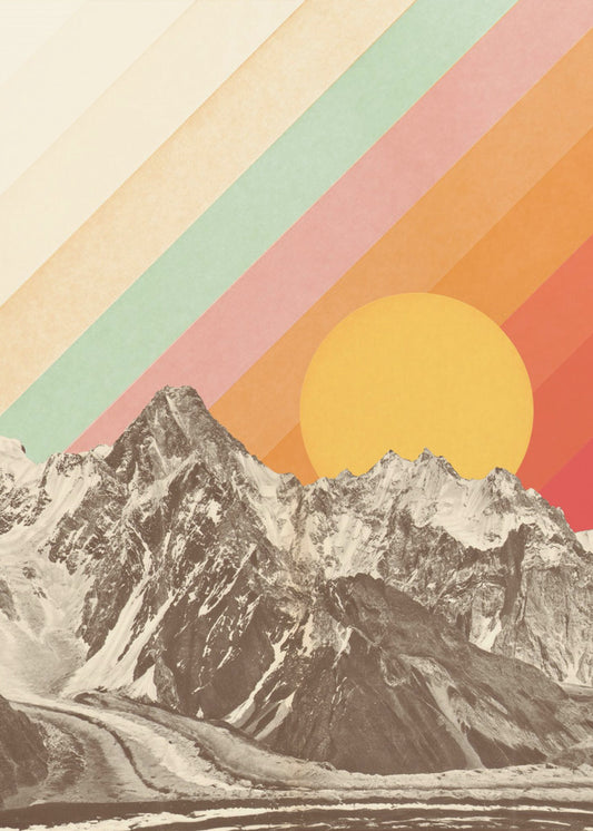 Berglandschap nr. 1 | Poster