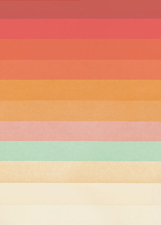 Regenboog Chevrons | Canvas