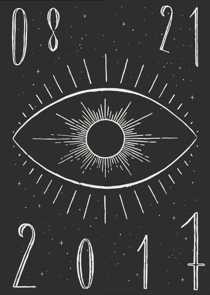 Totale zonsverduistering | Canvas